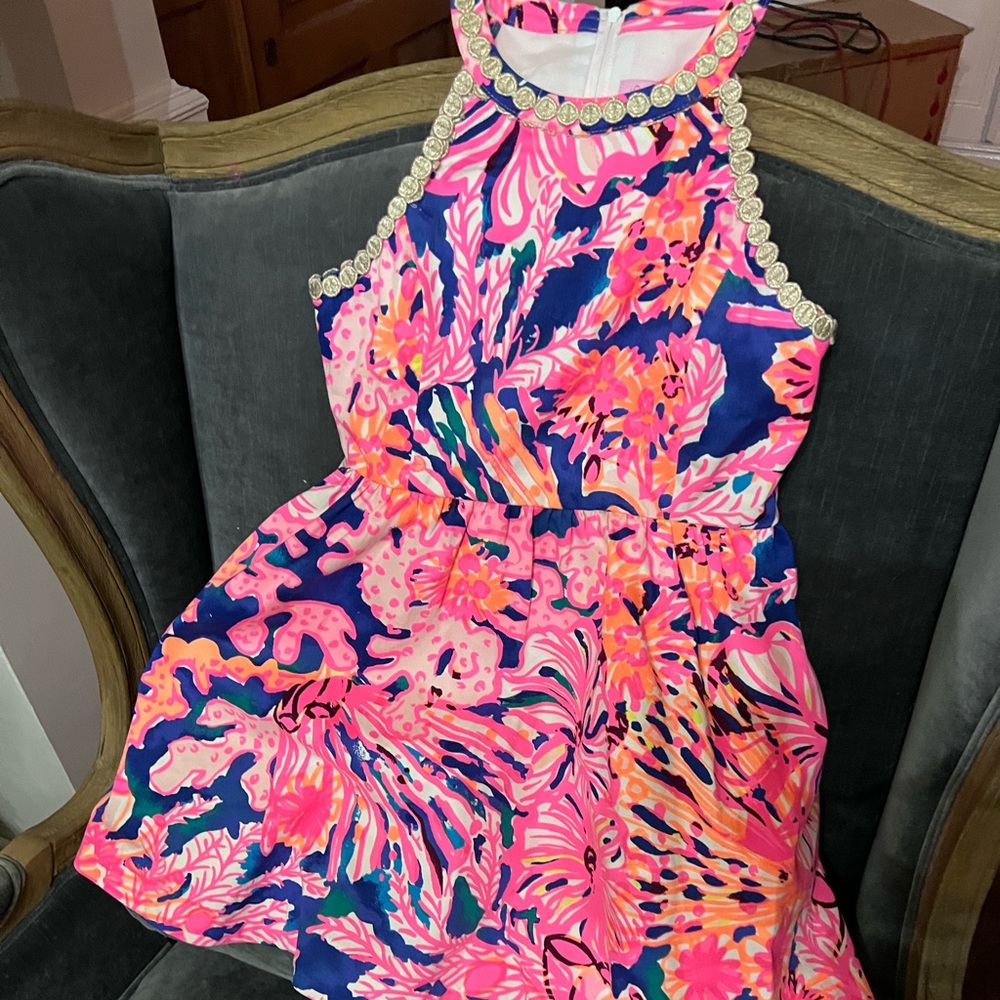 Girls Lilly Pulitzer shift dress. Like new